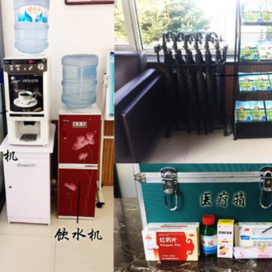 龙生墓园建设新型接待大厅